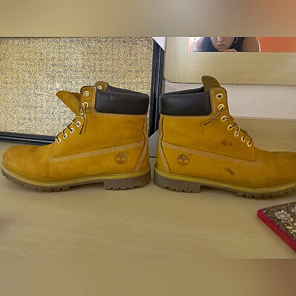 Timberland Men's Yellow Boots